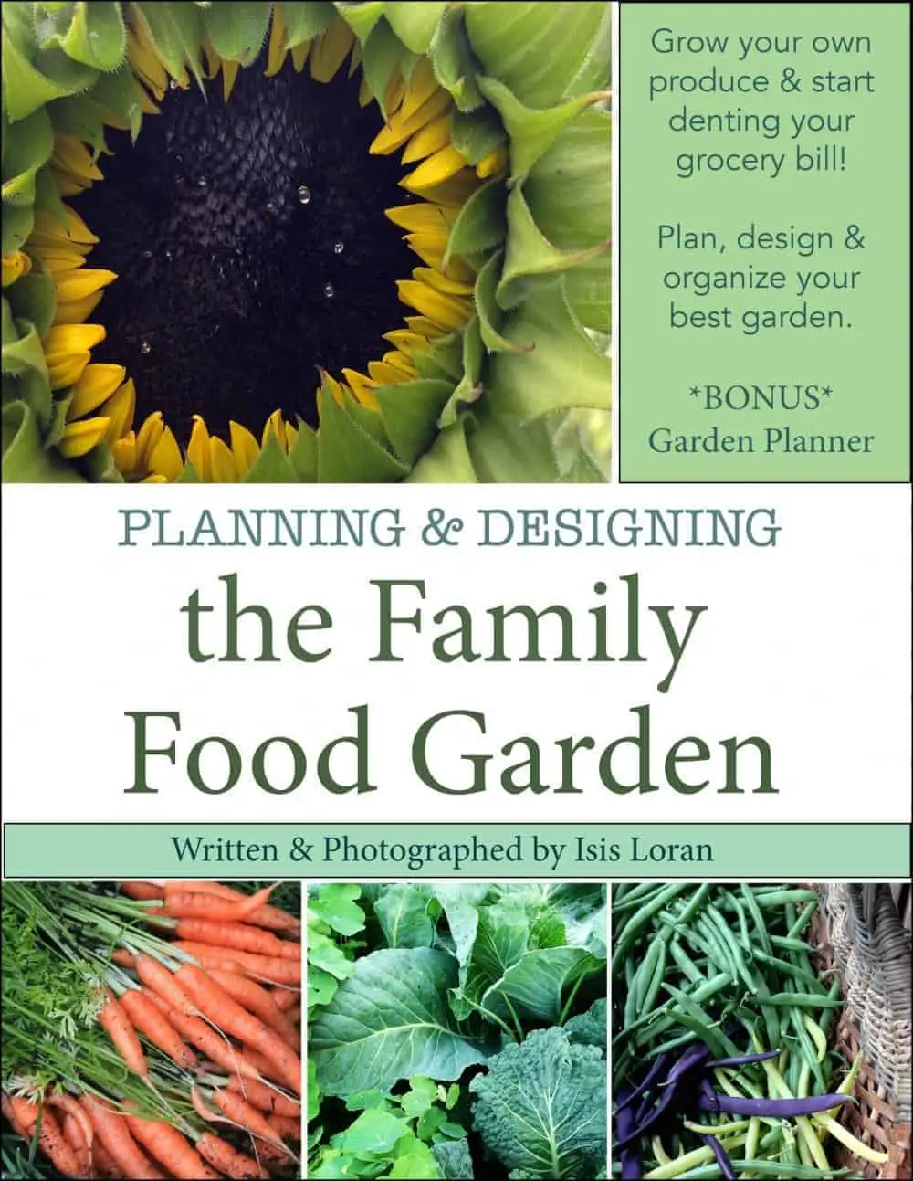 Planning & Designing the Family Food Garden- Book Cover
