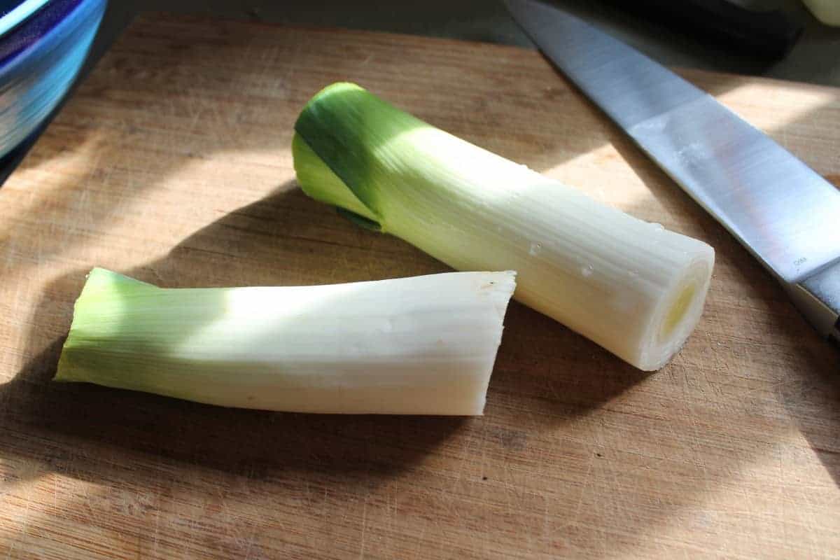 How To Cut Leeks