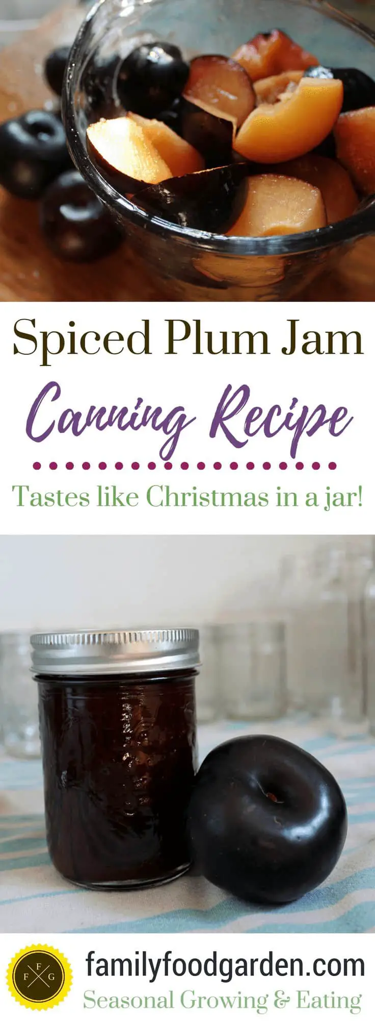 spiced plum jam