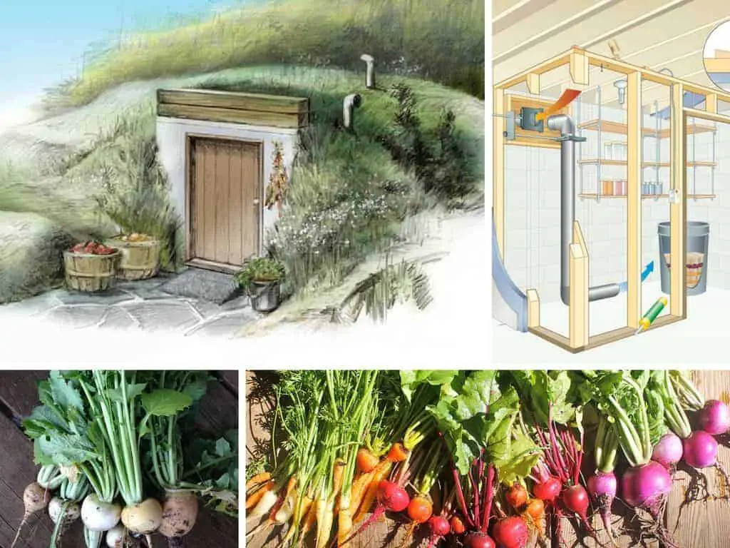 Root cellars are great for winter food storage!