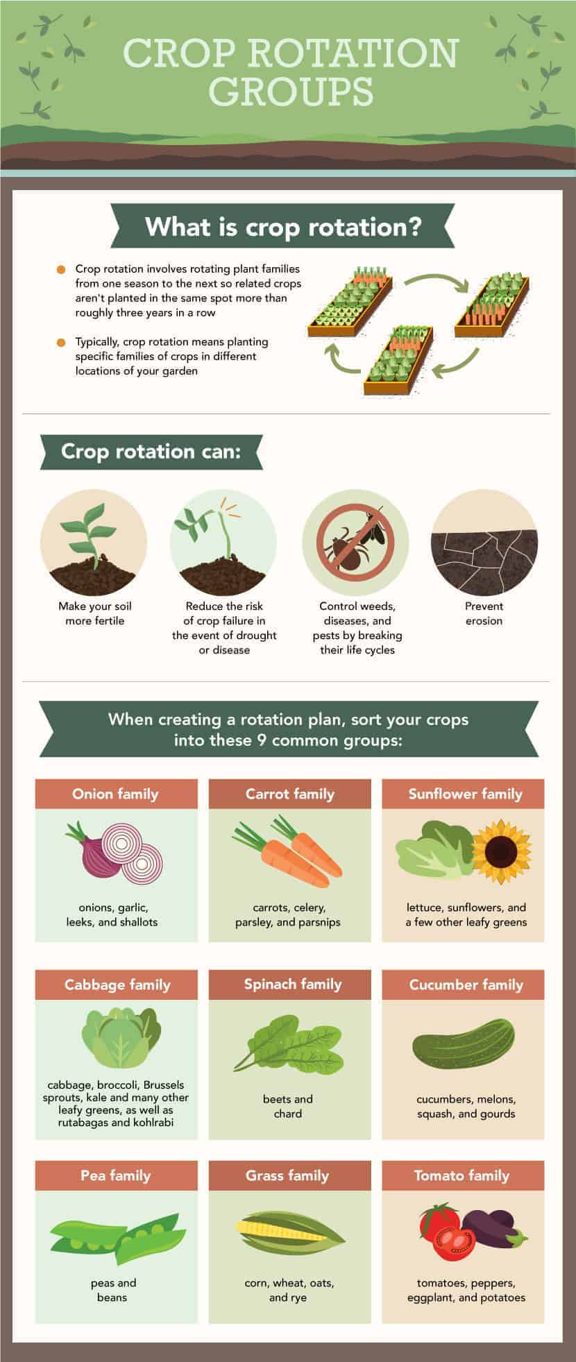 Crop Rotation Groups