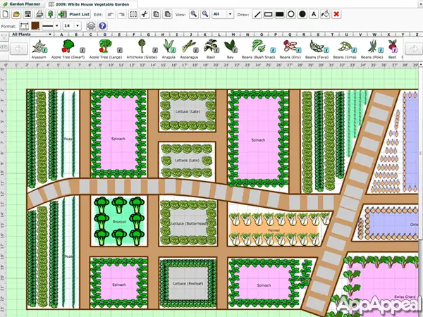 Using an app for Garden Planning