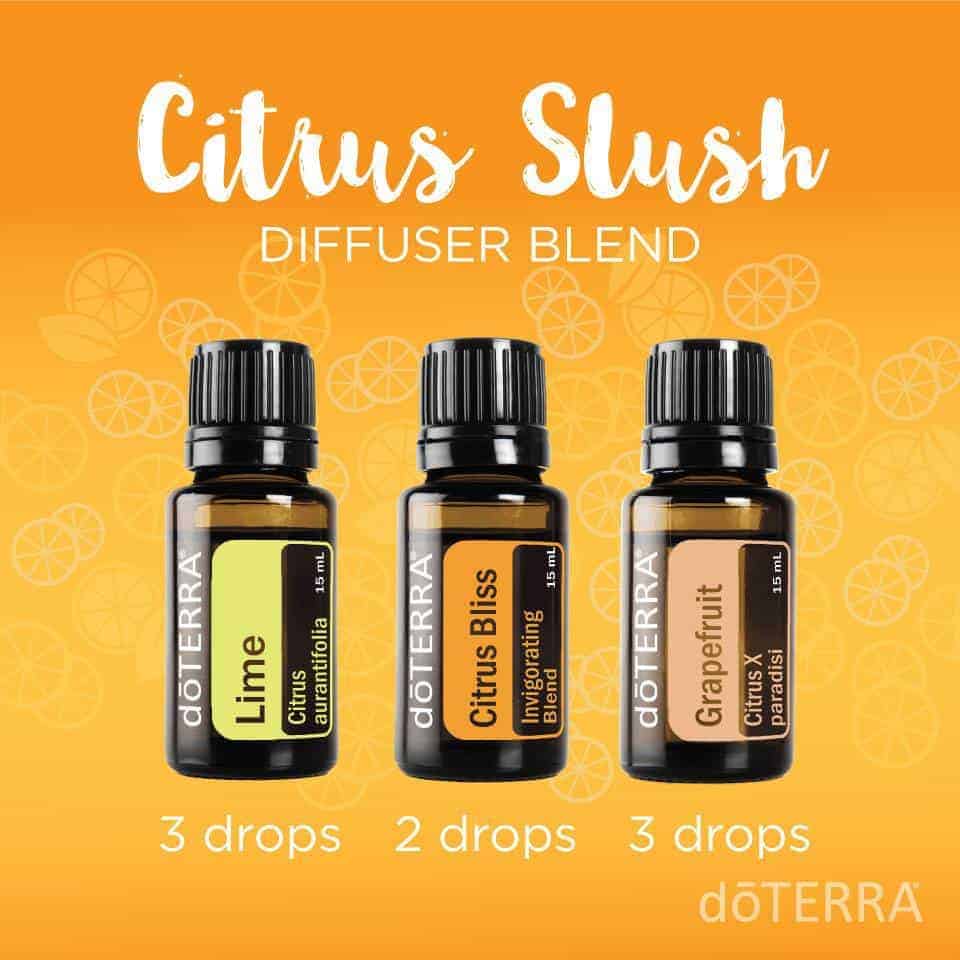 doTerra essential oil diffuser blends.