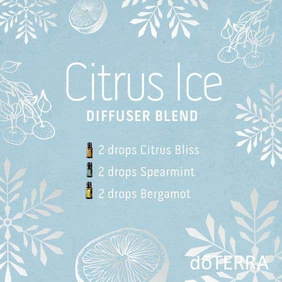 doTerra essential oil diffuser blends.