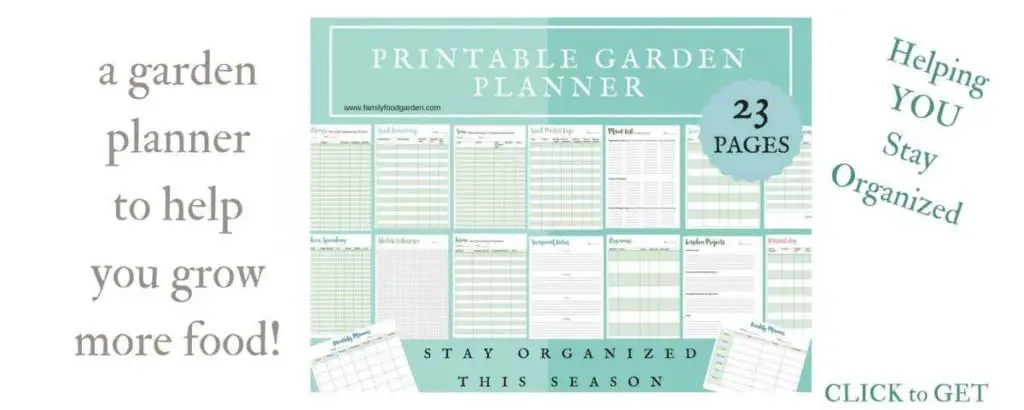 23 Pages Printable Garden Planner