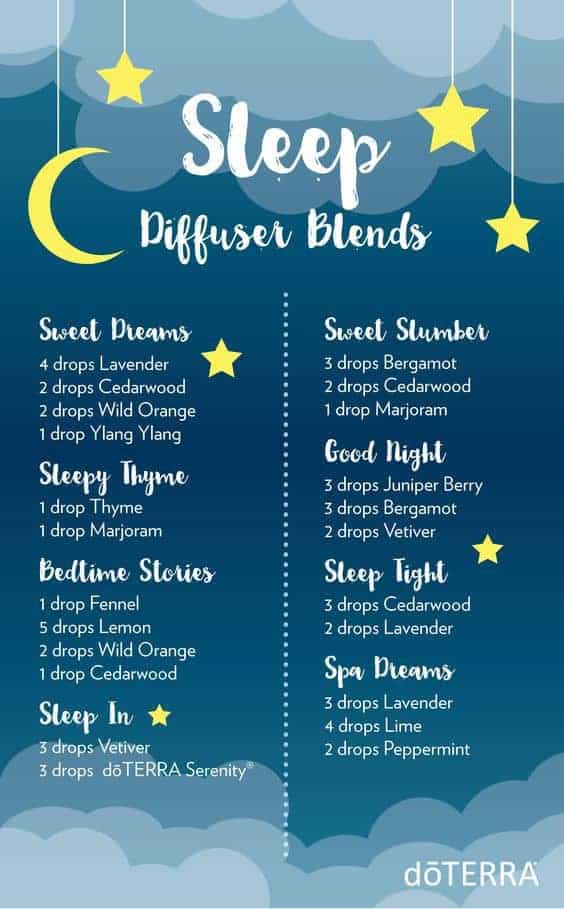 Essential Oil Diffuser Blends for Sleep