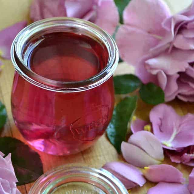 How to make rose syrup