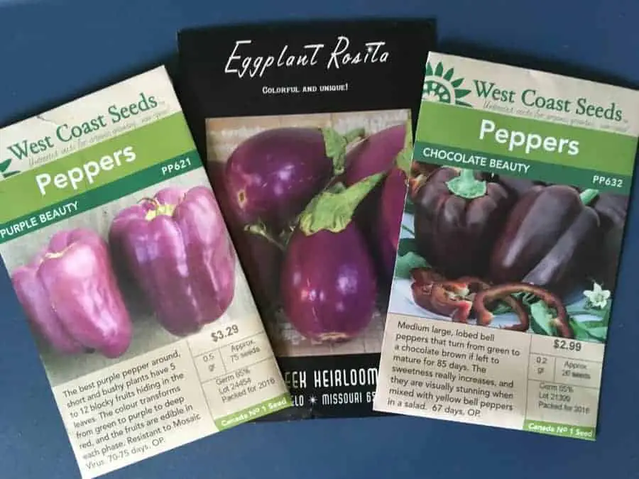 Purple veggies
