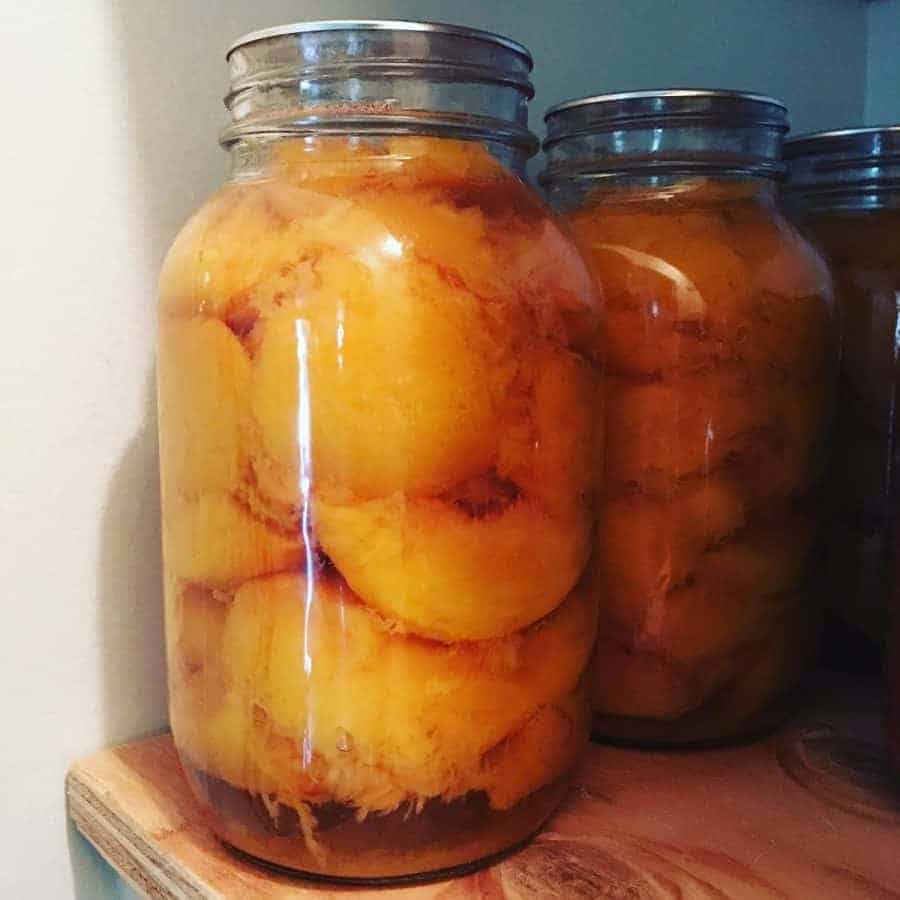 Canning Peaches in Honey or Sugar