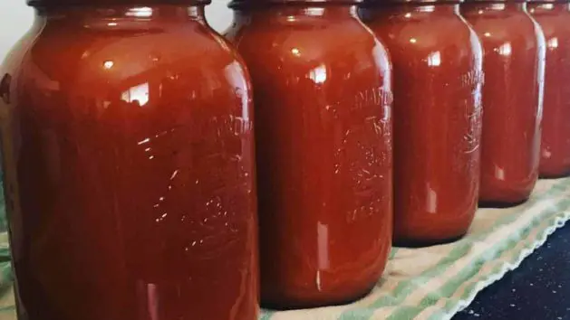 Canning Tomato Sauce Recipe