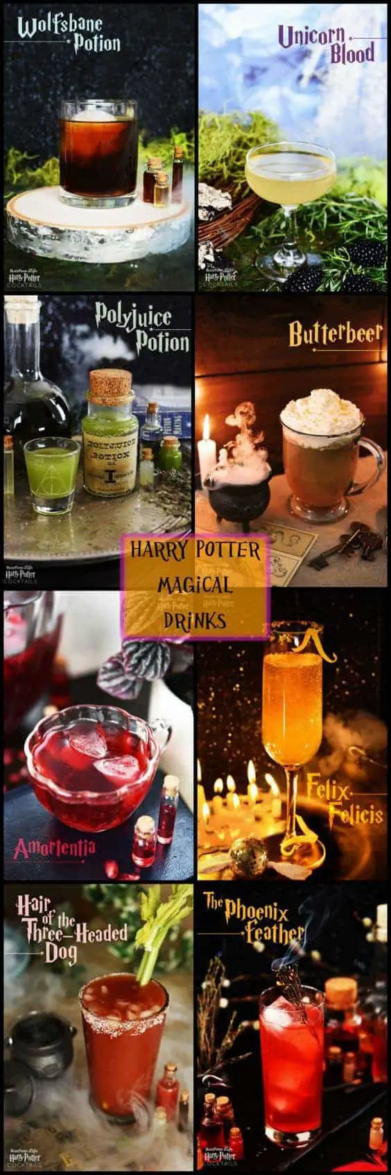 Autumn Recipes: Harry Potter Cocktails