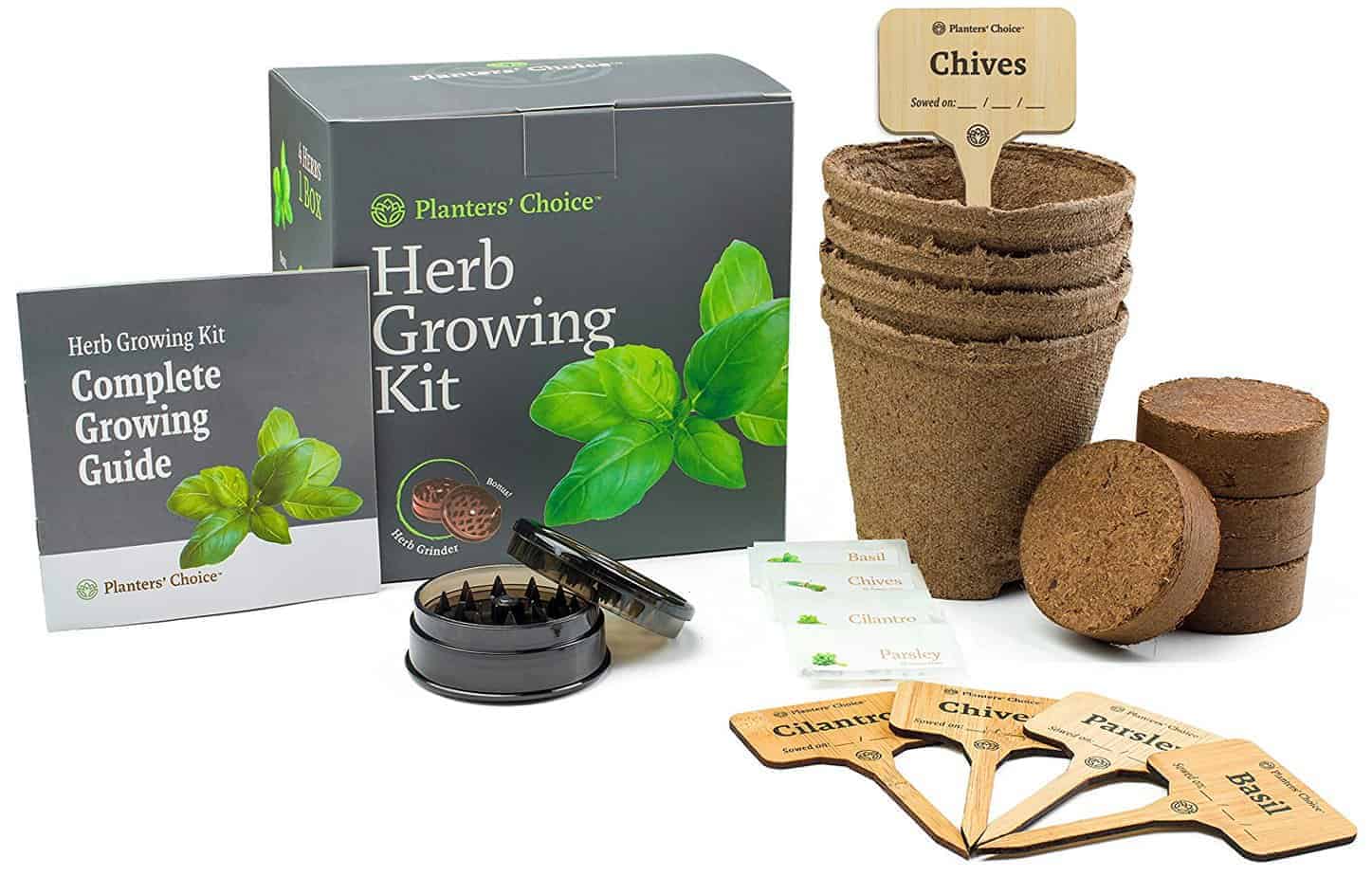 Plant Herbs with a Herb Garden Kit (a Great Gardener Gift!)