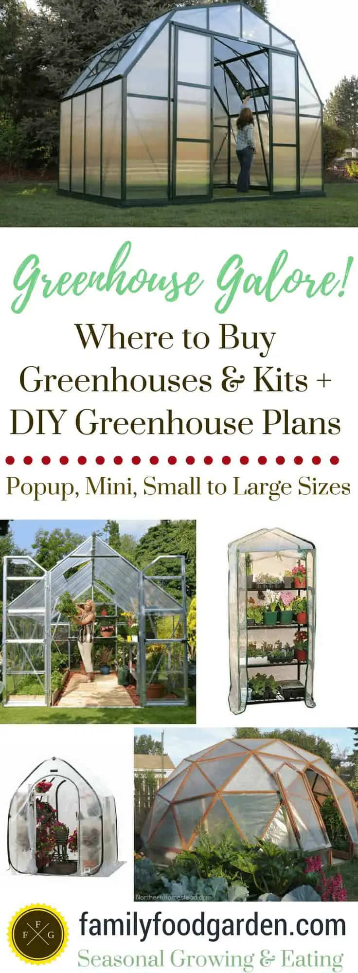 Greenhouse Kits, Mini/Small Greenhouses for Sale & DIY Greenhouses