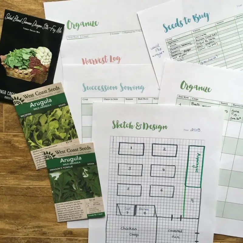 A good vegetable garden planner will help you organize your season!