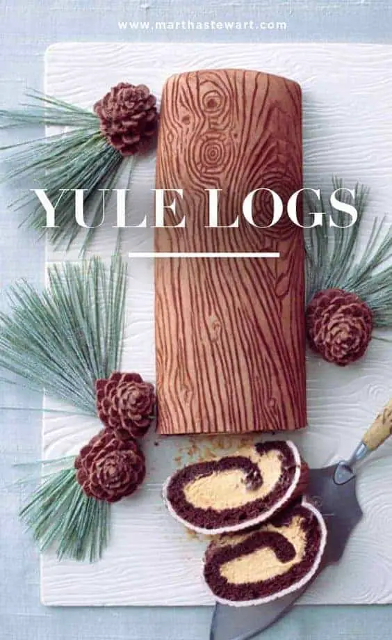 Yule log recipes