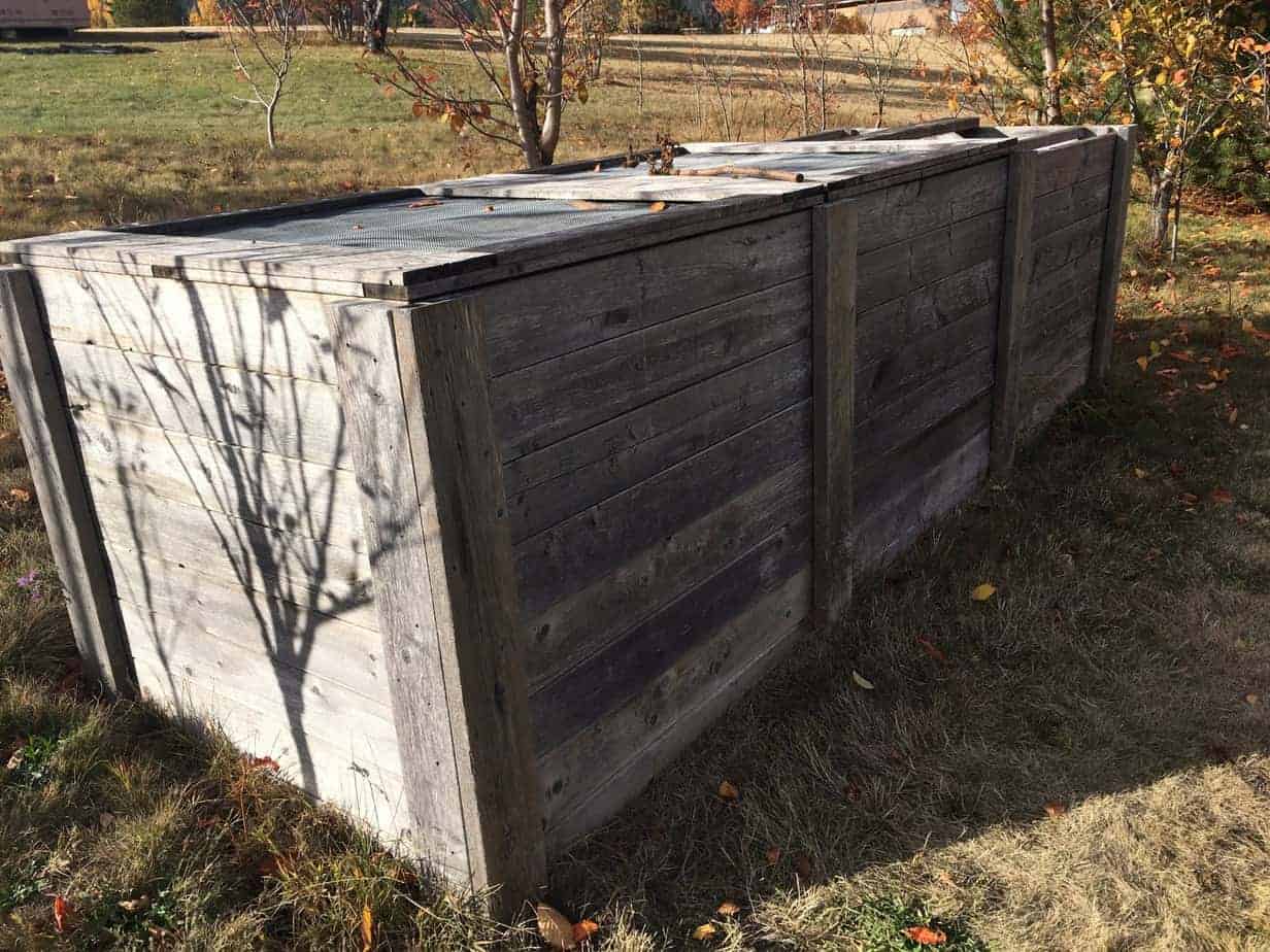 Wooden Multiple Composting Bin