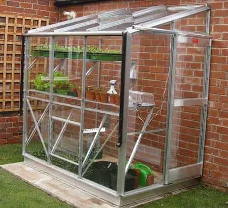 Lean to greenhouse kit