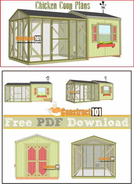 FREE chicken coop plans