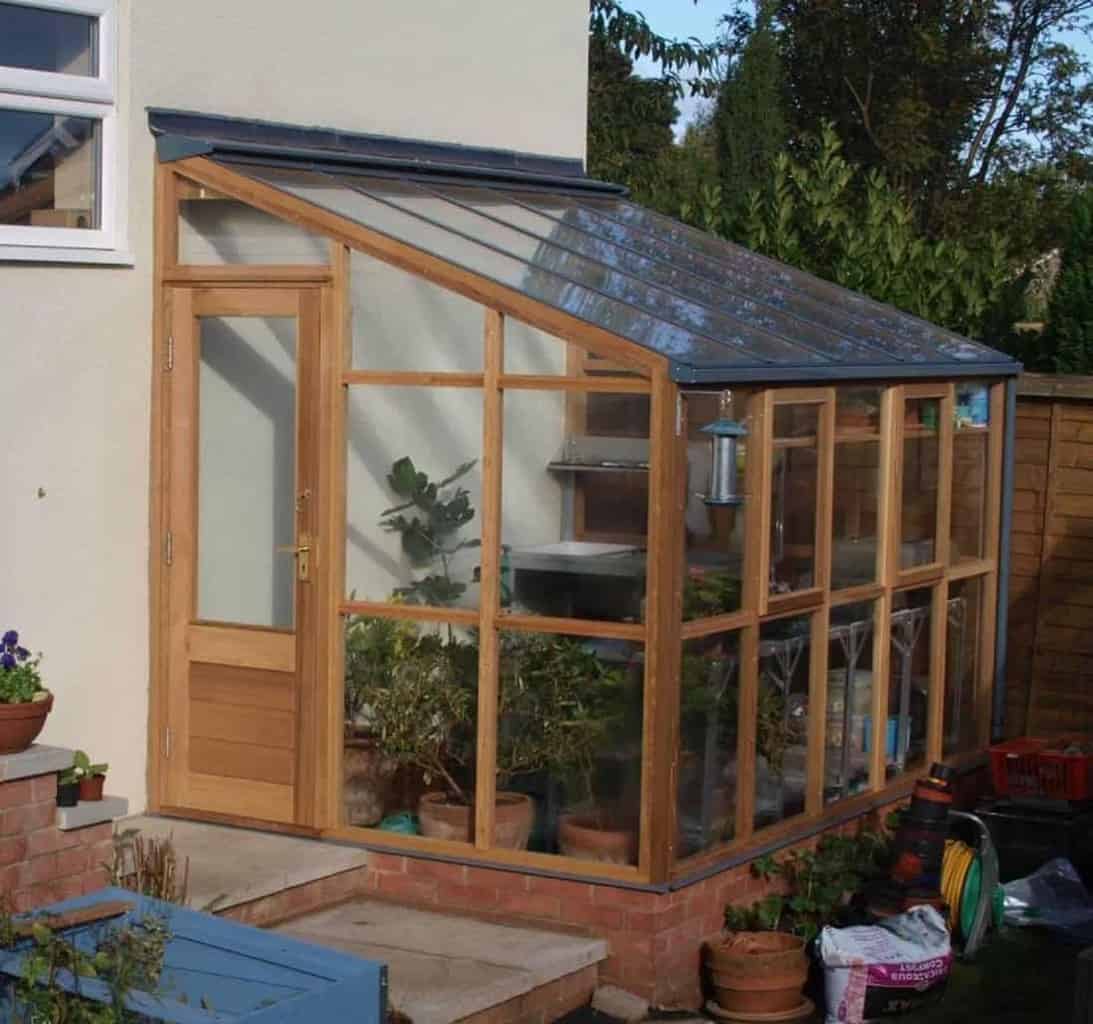 Lean to Greenhouse Idea