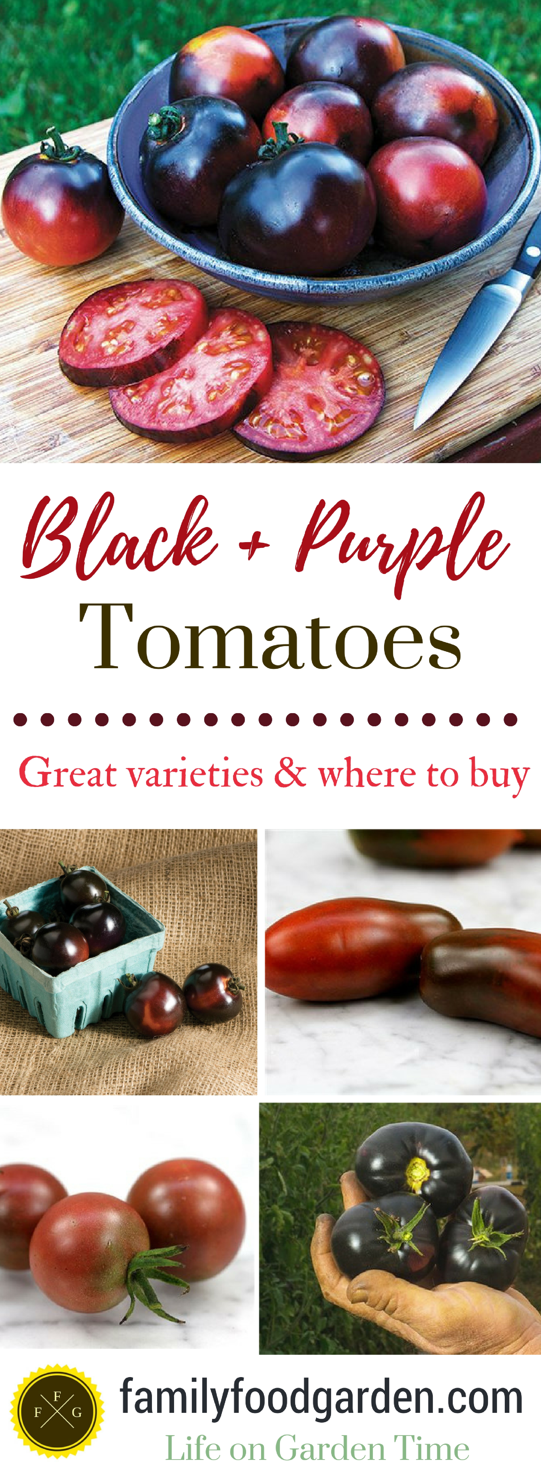 Black and Purple Tomatoes: Great Varieties & where to buy