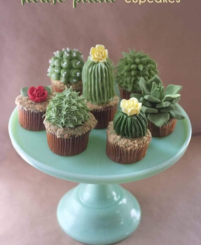 Cactus Cupcakes