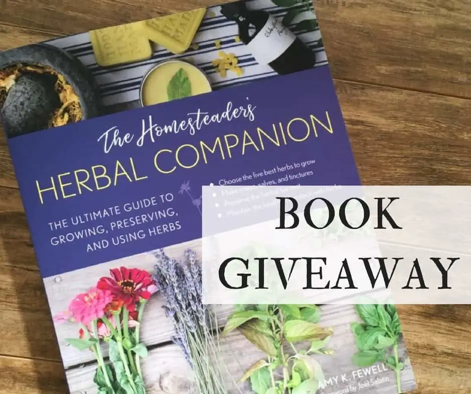Book Giveaway: The Homesteaders Herbal Companion