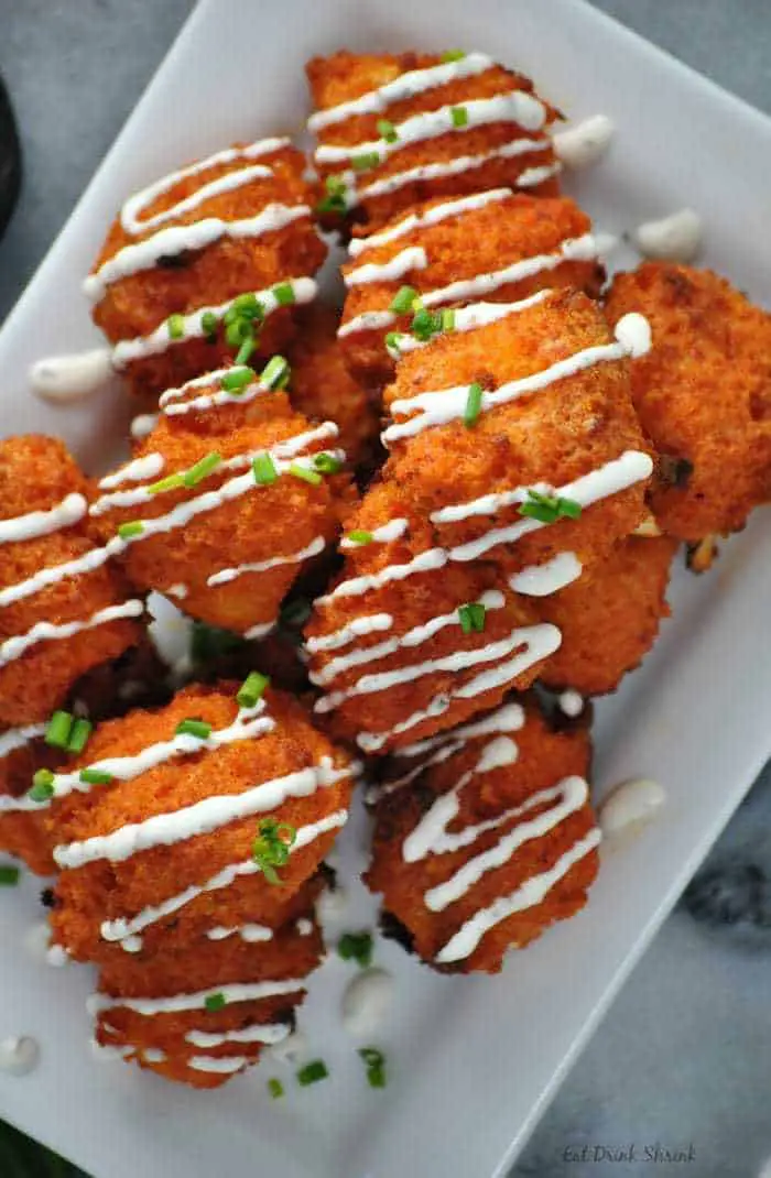 Buffalo Cauliflower Bites