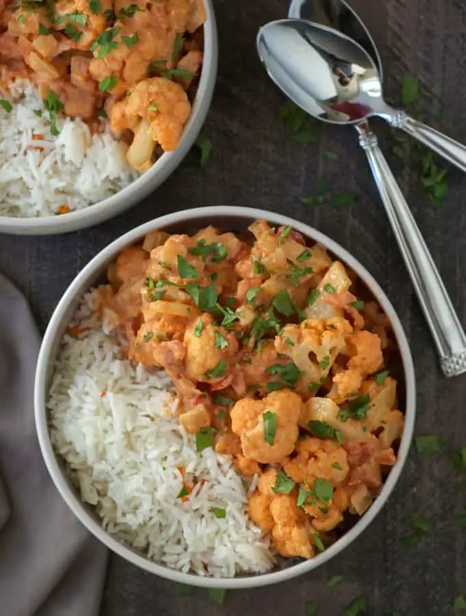 Coconut Cauliflower Curry