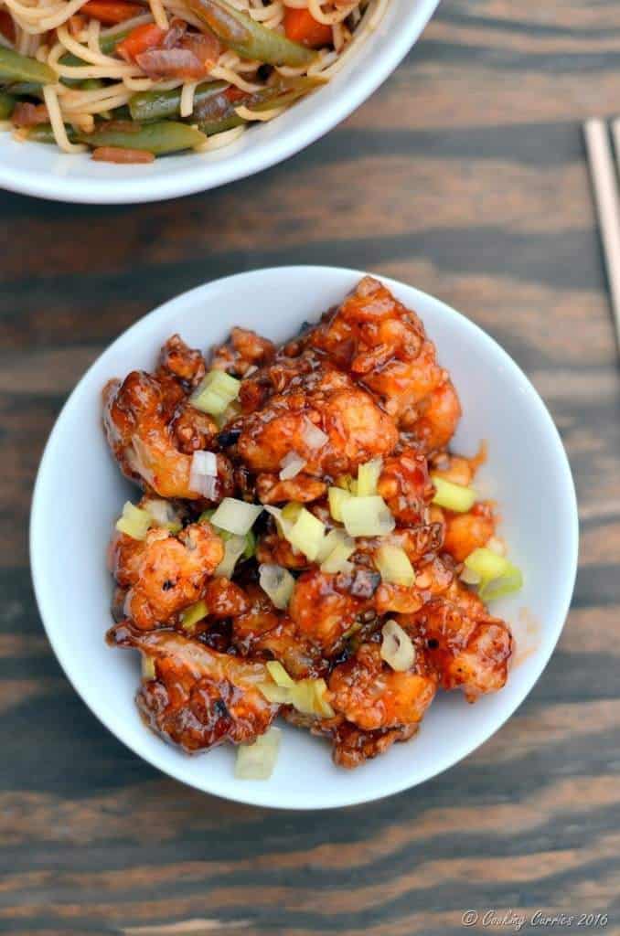 Crispy Cauliflower In A Sweet Chili Sauce