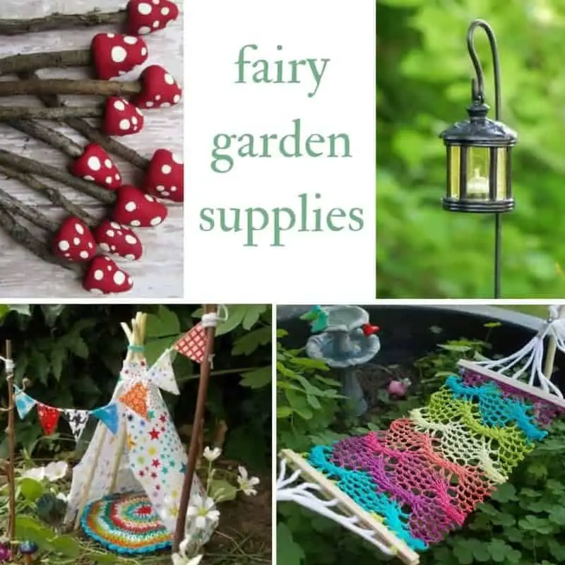 Fairy garden supplies