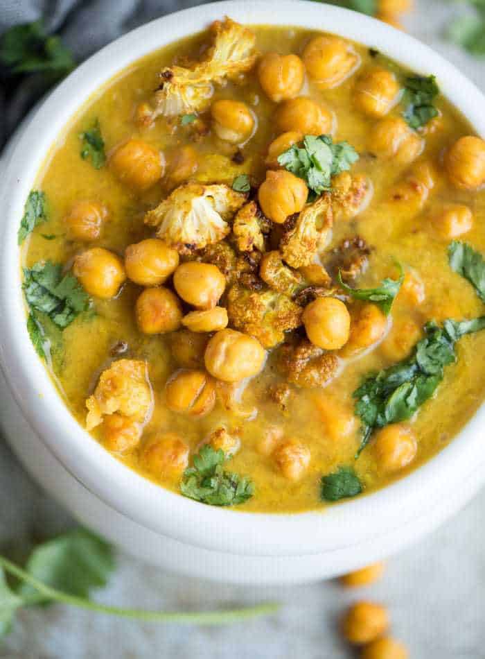 Cauliflower Sweet Potato Soup