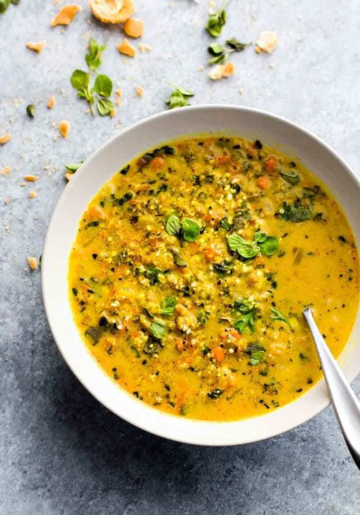 Curried Cauliflower Soup