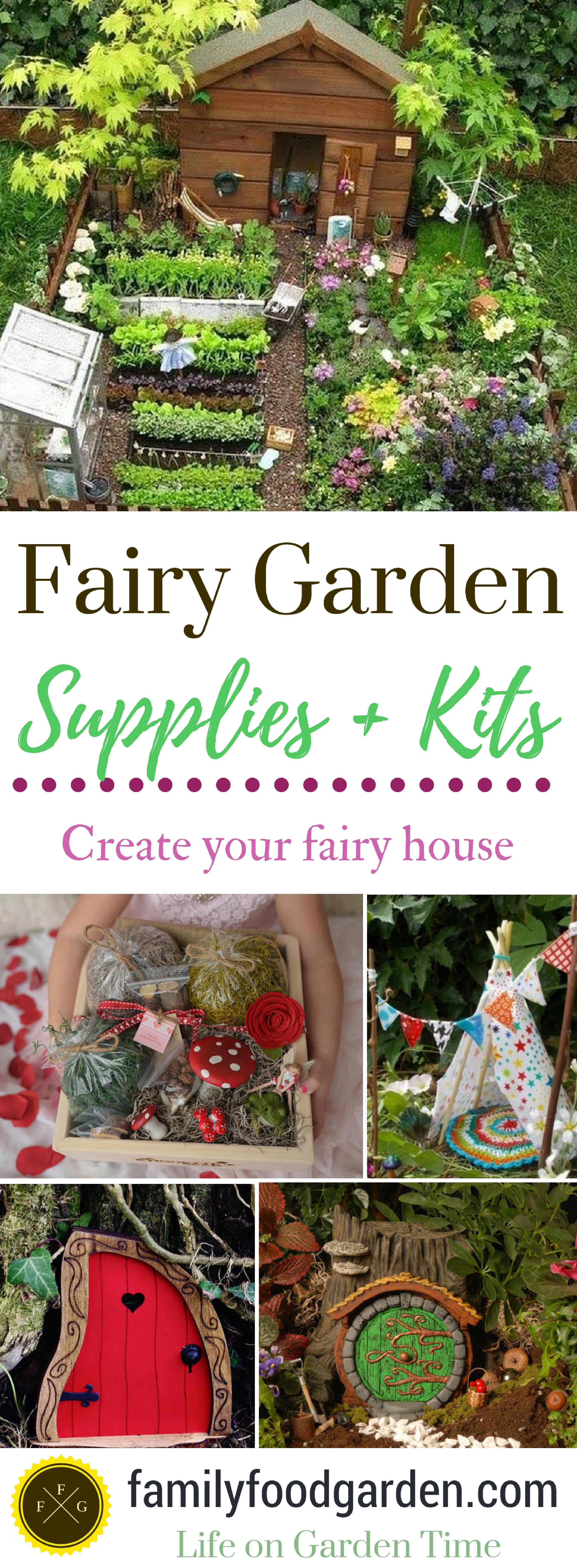 Fairy garden ideas & supplies