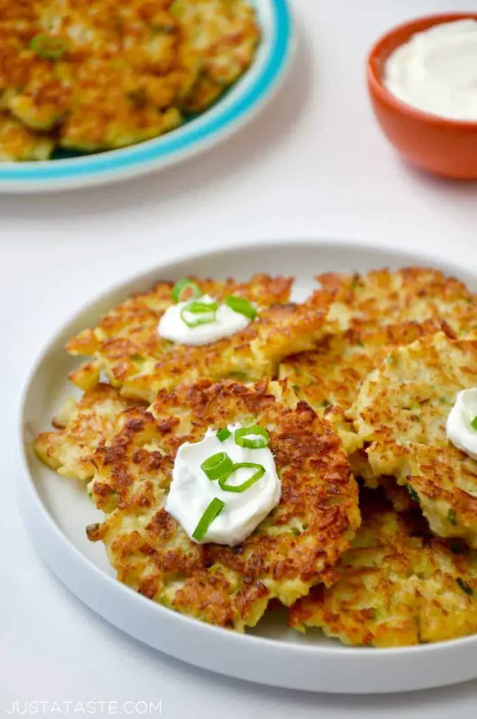 Healthy Cauliflower Fritters