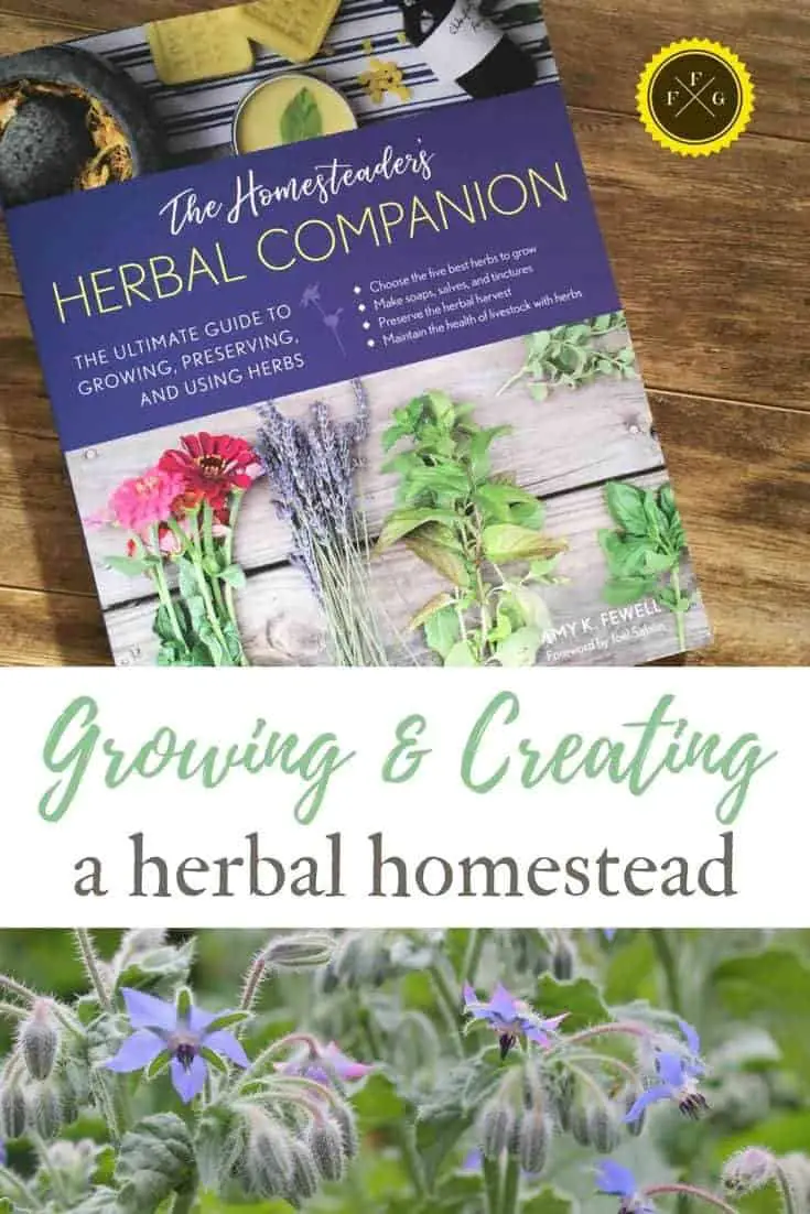 the Homesteaders Herbal Companion book- a great resource for growing to preserving herbs