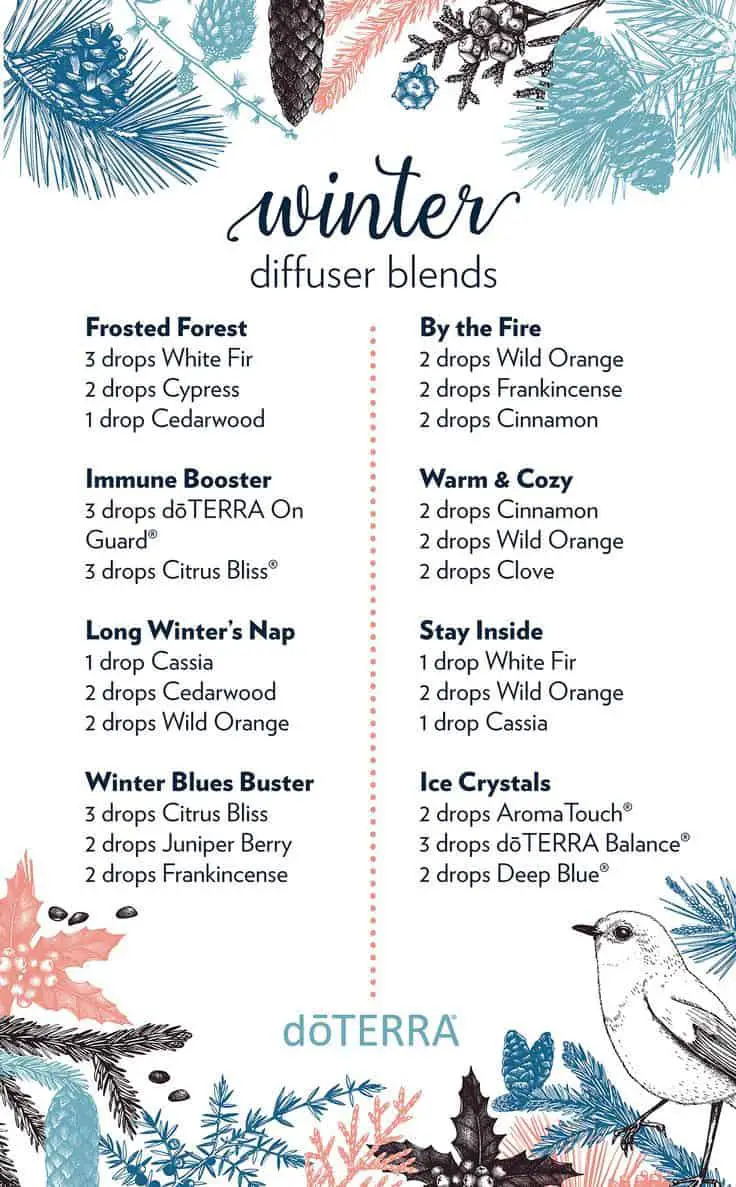 doTERRA Winter diffuser blends