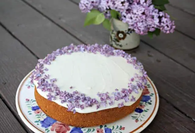 Lilac Honey Cake Recipe