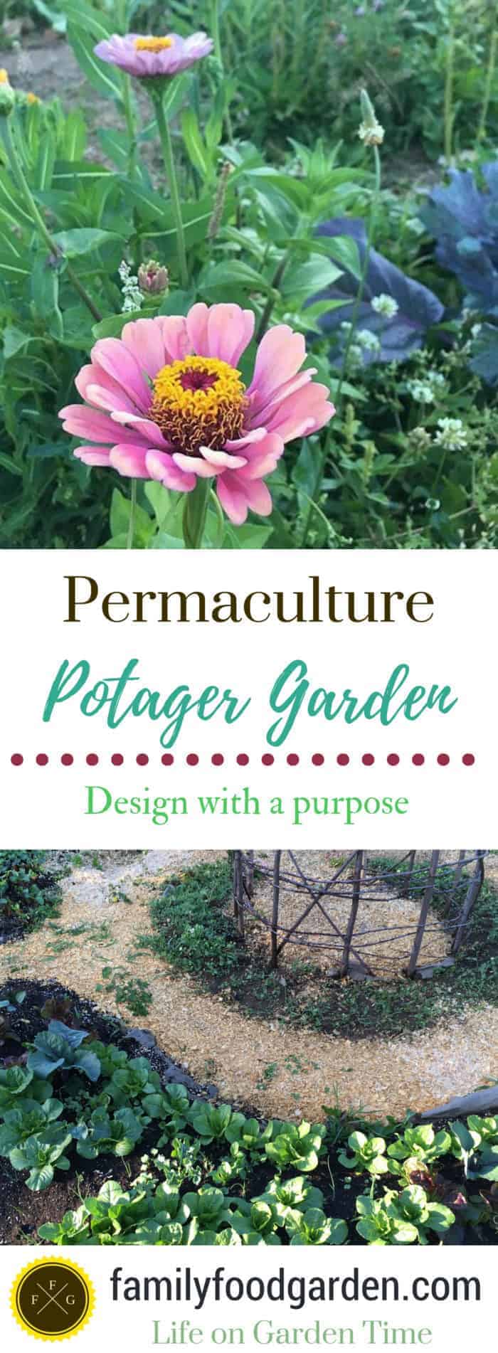 Permaculture potager garden design tips