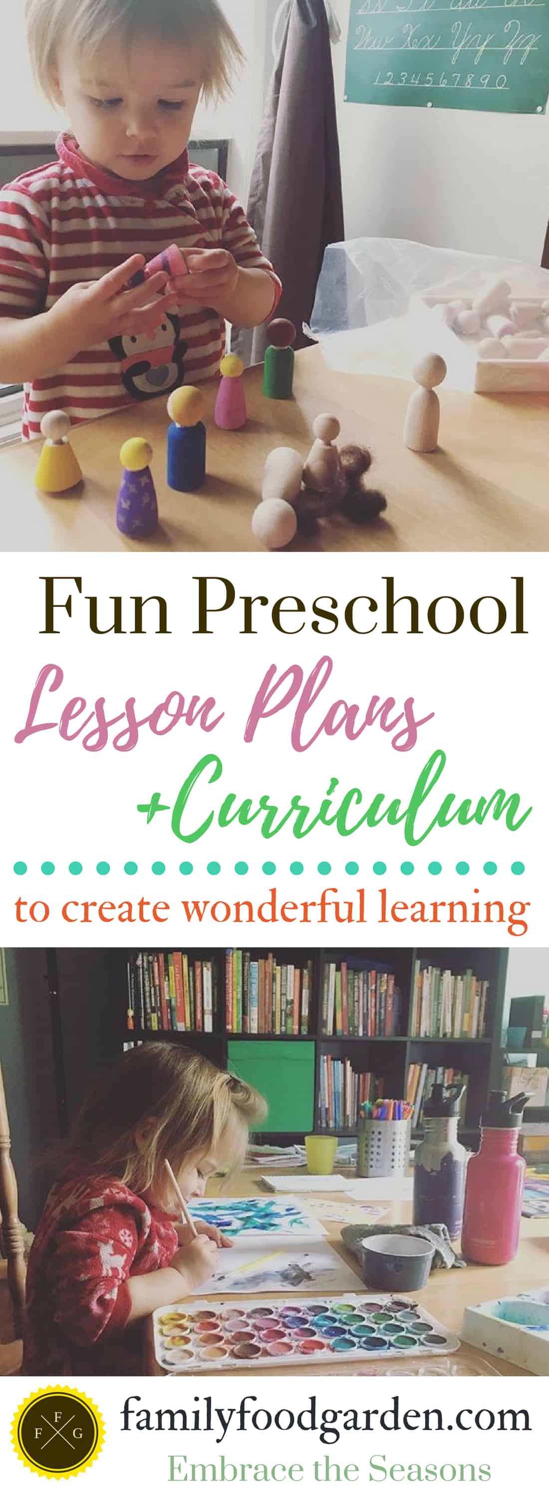 Preschool homeschool curriculum and lesson plans