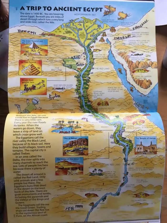 Usborne Time Travelers ancient Egypt history