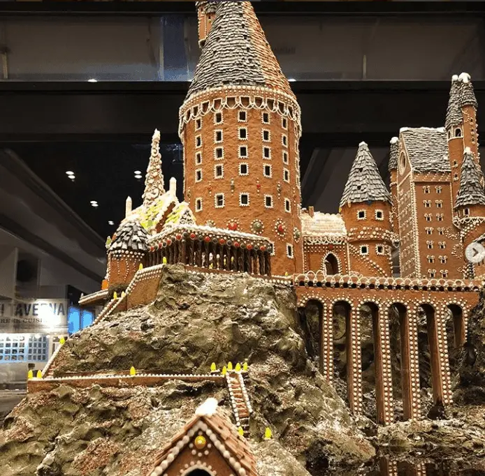 Hogwarts Gingerbread house