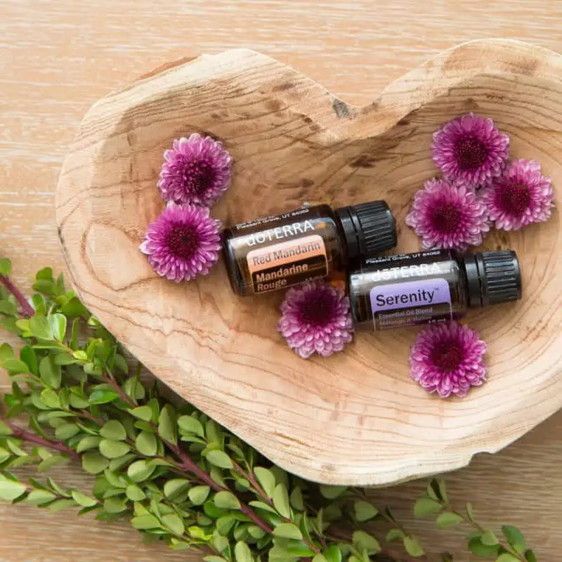 doTERRA Red Mandarin and Serenity Essential Oils