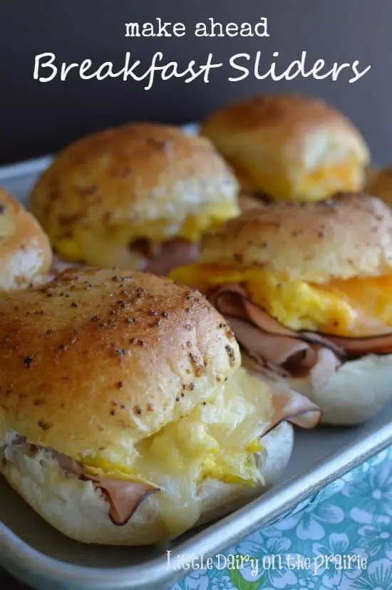 Easy breakfast sliders