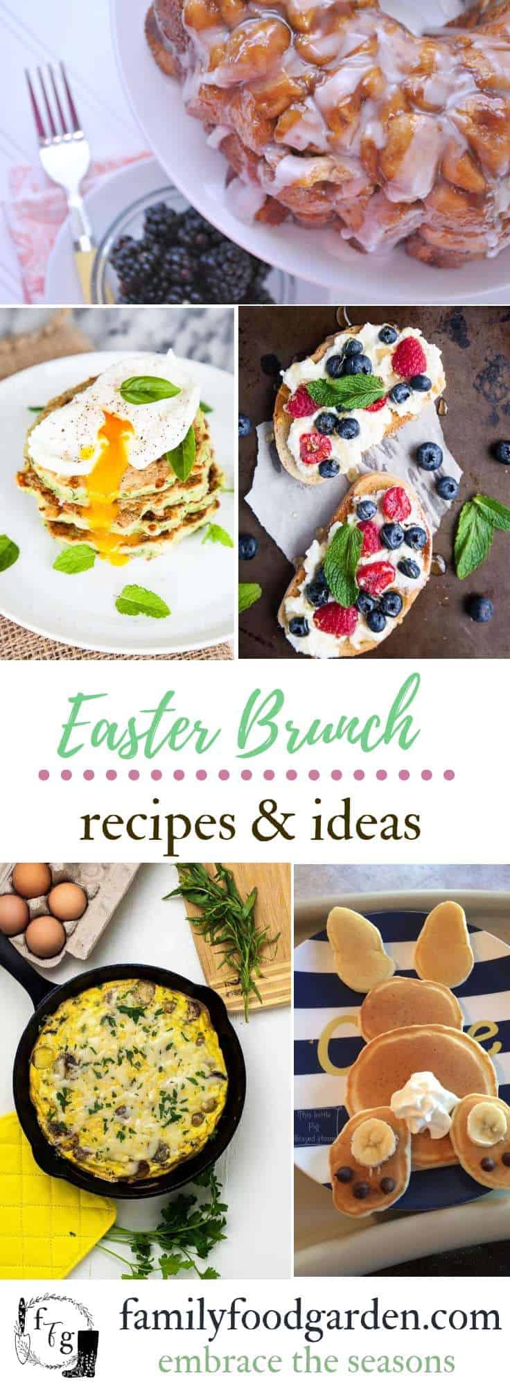 Easter Brunch Ideas #easter #springrecipes #brunch #brunchideas #brunchrecipes #easterbrunch #springbrunch