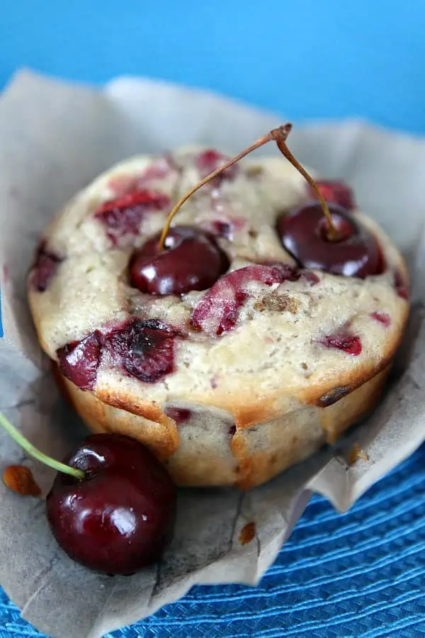 Easy Cherry Muffins