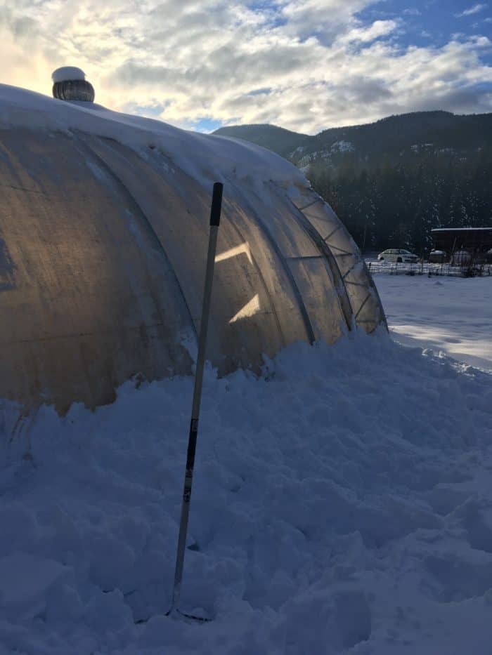 Winter greenhouse for Canadian Gardening