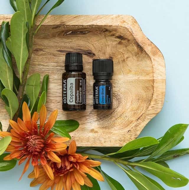 doTERRA Copaiba and Deep Blue Essential Oils