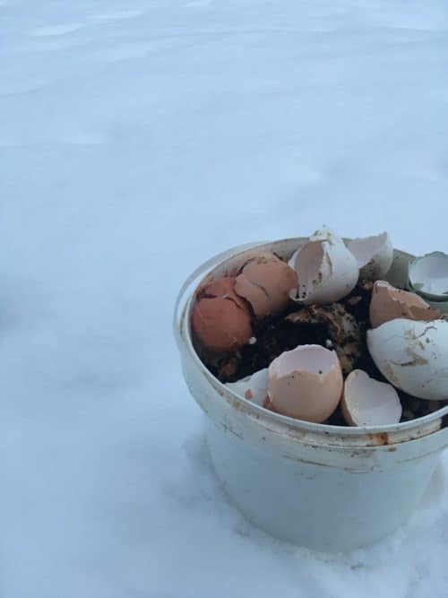 Winter composting