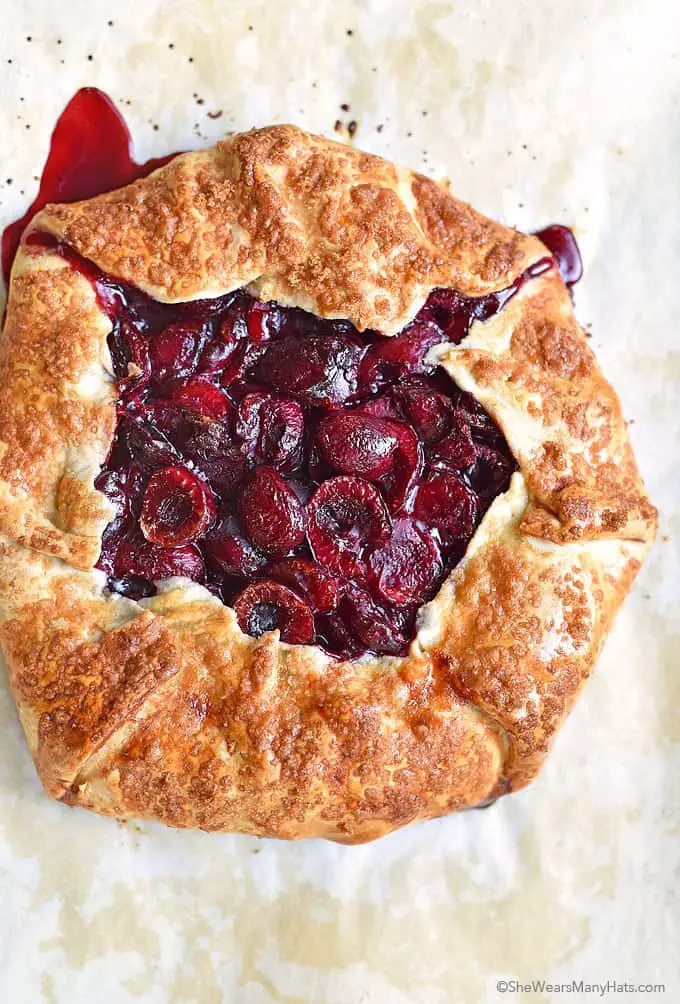 Rustic Cherry Galette