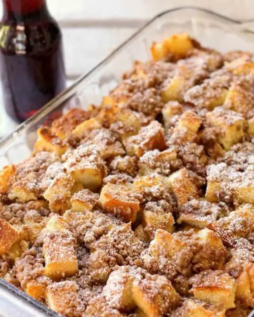 French toast breakfast bake